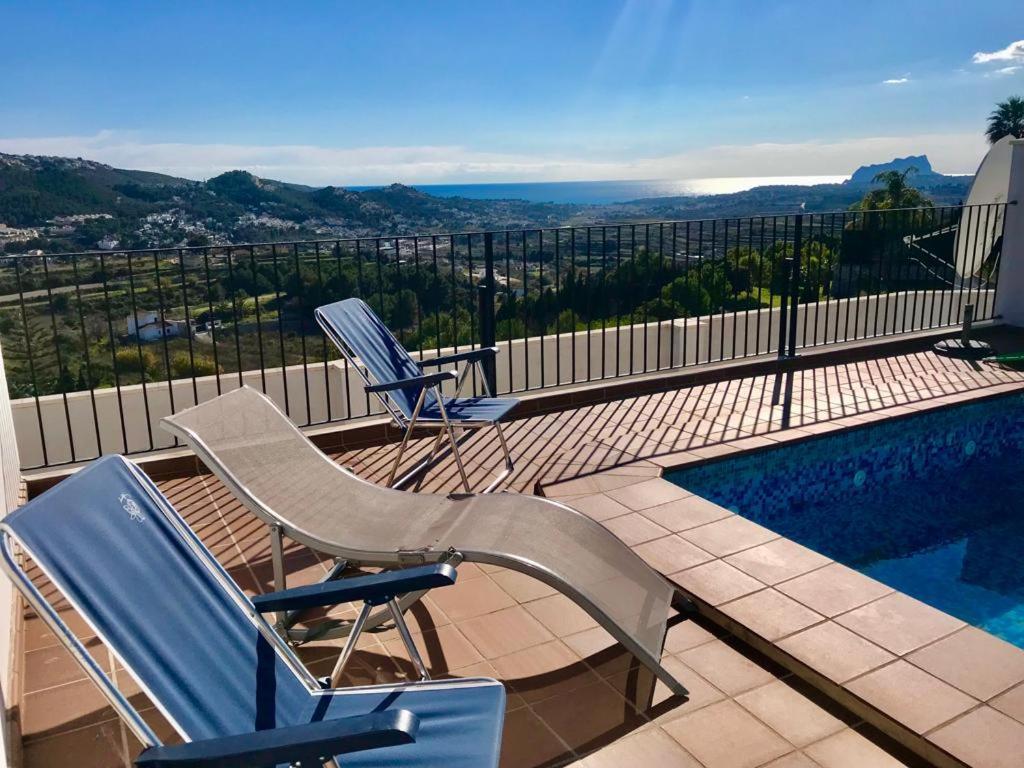 Boutique Apartment Benitachell- Moraira Sea View Eksteriør billede